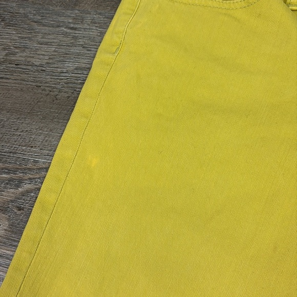 Tory Burch Cropped Denim Jeans -Gold Crest Size 27 - Picture 12 of 15
